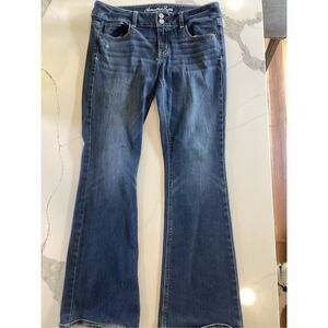 American Eagle Real Flare Jeans Sz 10 Stretch